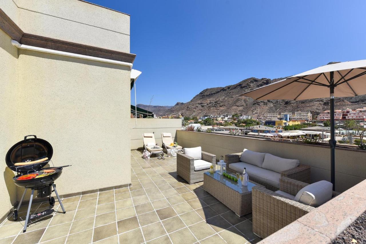 Penthouse Daniela In Puerto Mogan IX Puerto De Mogan Exterior foto